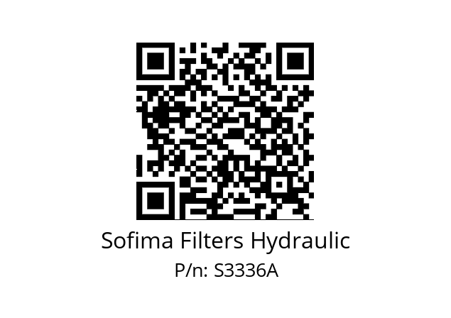   Sofima Filters Hydraulic S3336A