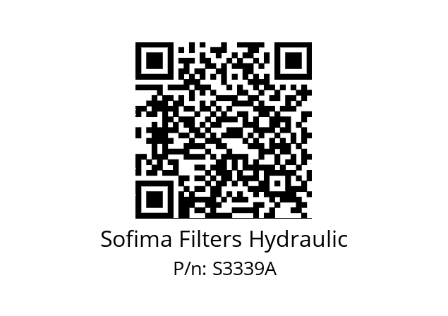   Sofima Filters Hydraulic S3339A