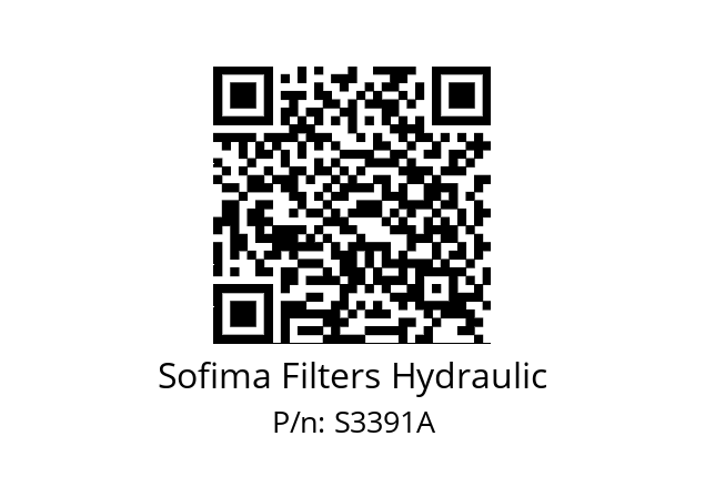   Sofima Filters Hydraulic S3391A