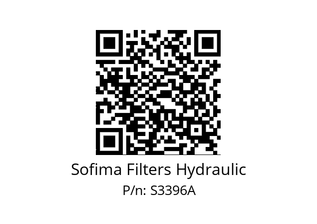   Sofima Filters Hydraulic S3396A