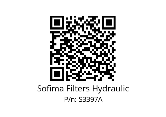   Sofima Filters Hydraulic S3397A