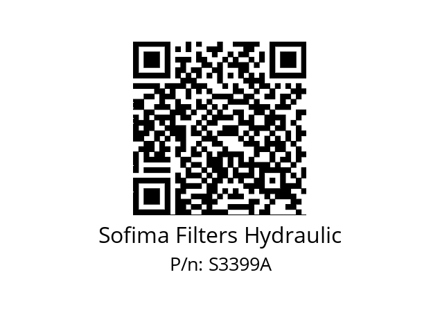   Sofima Filters Hydraulic S3399A