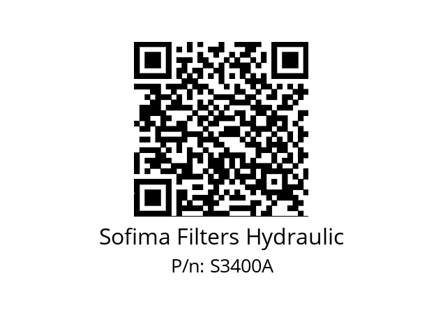   Sofima Filters Hydraulic S3400A