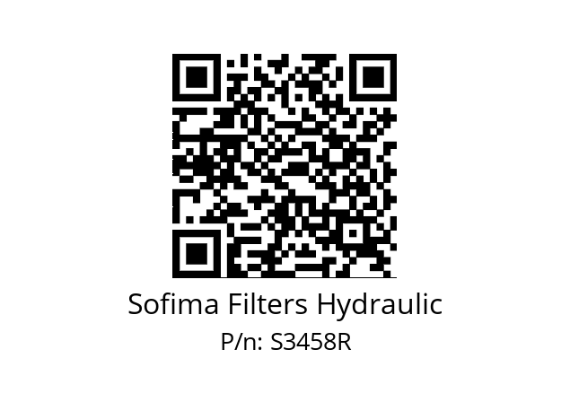   Sofima Filters Hydraulic S3458R