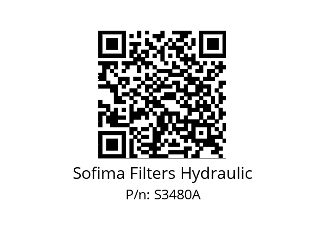   Sofima Filters Hydraulic S3480A