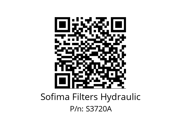   Sofima Filters Hydraulic S3720A