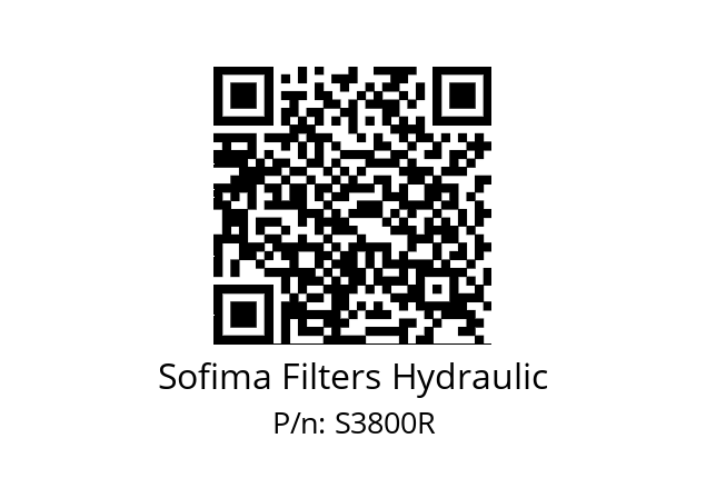   Sofima Filters Hydraulic S3800R