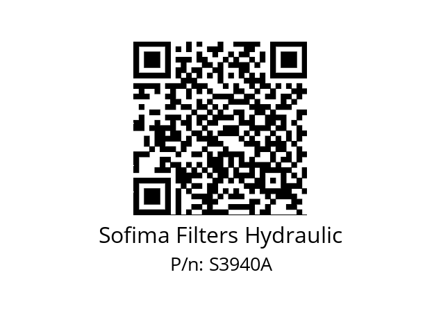   Sofima Filters Hydraulic S3940A