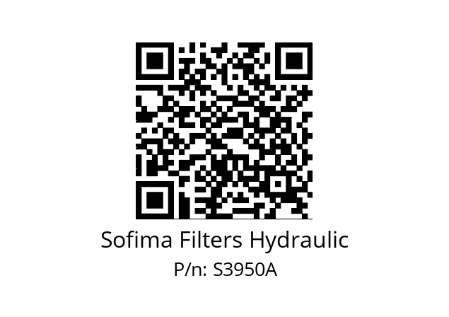   Sofima Filters Hydraulic S3950A