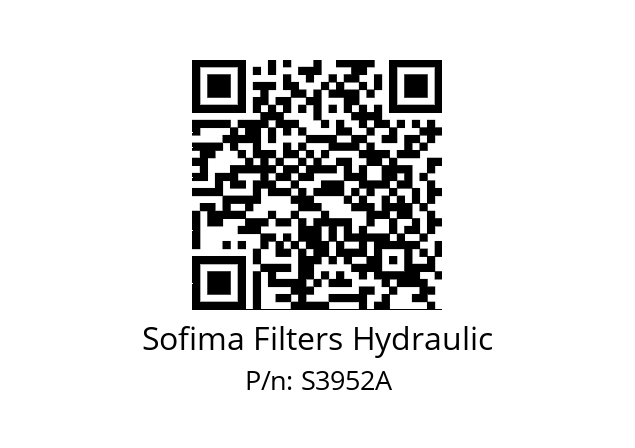   Sofima Filters Hydraulic S3952A