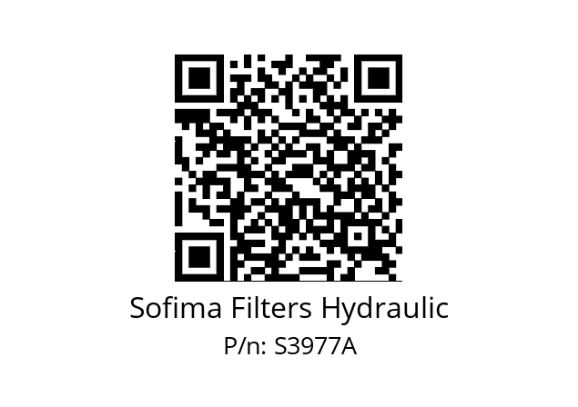   Sofima Filters Hydraulic S3977A