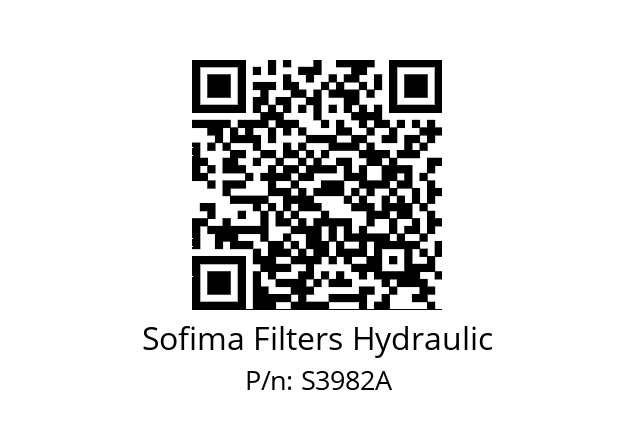   Sofima Filters Hydraulic S3982A