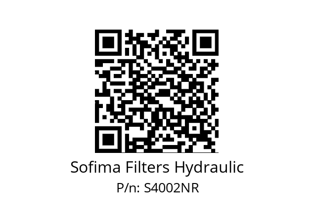   Sofima Filters Hydraulic S4002NR