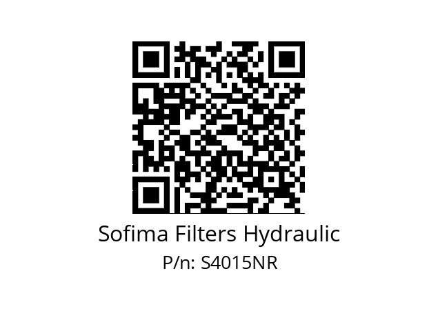   Sofima Filters Hydraulic S4015NR