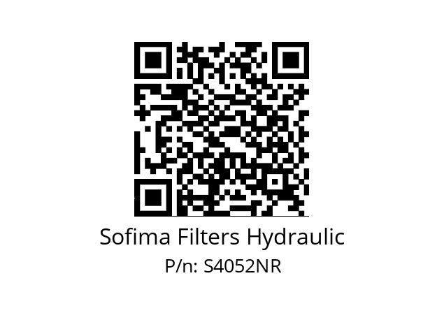   Sofima Filters Hydraulic S4052NR