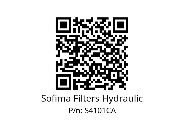   Sofima Filters Hydraulic S4101CA