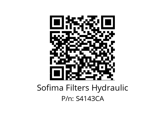   Sofima Filters Hydraulic S4143CA