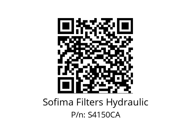   Sofima Filters Hydraulic S4150CA