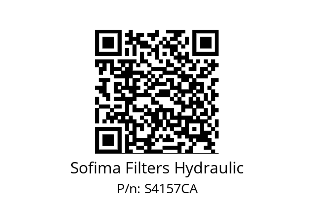   Sofima Filters Hydraulic S4157CA