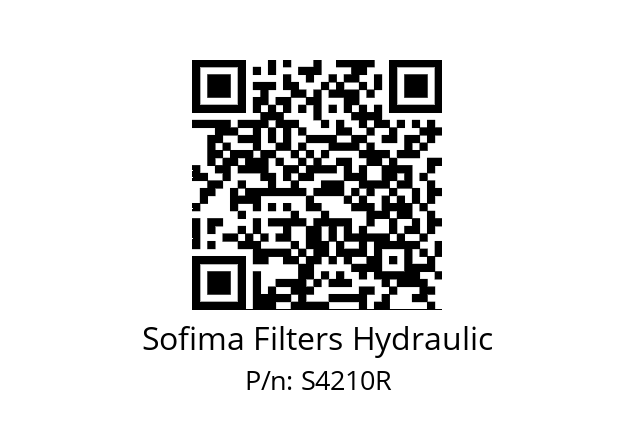   Sofima Filters Hydraulic S4210R