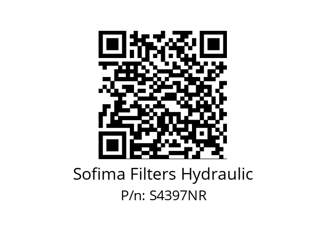   Sofima Filters Hydraulic S4397NR