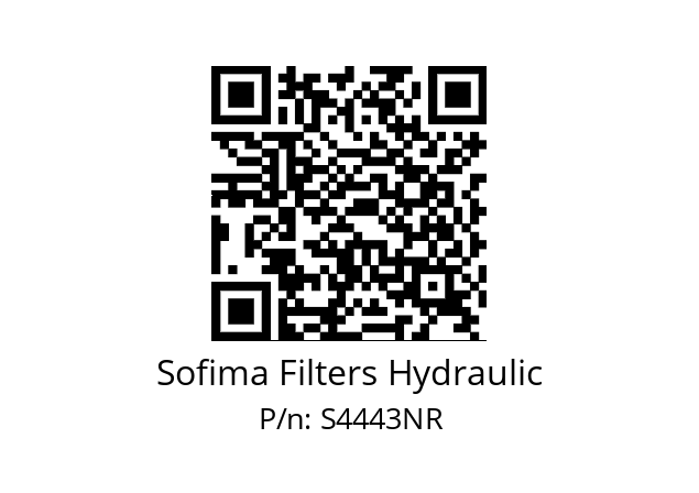   Sofima Filters Hydraulic S4443NR