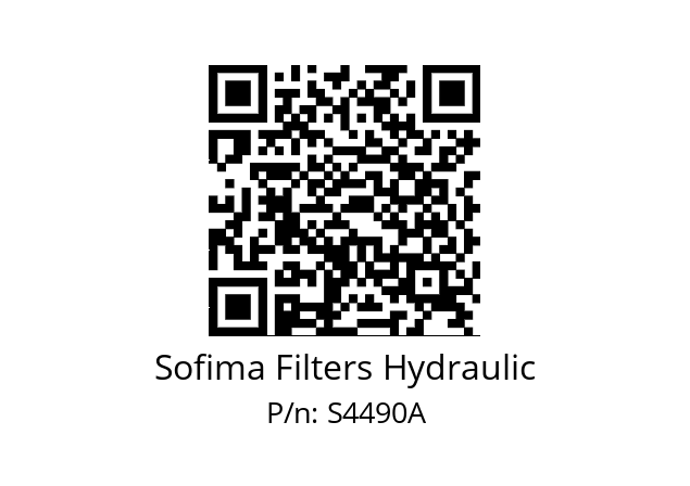   Sofima Filters Hydraulic S4490A