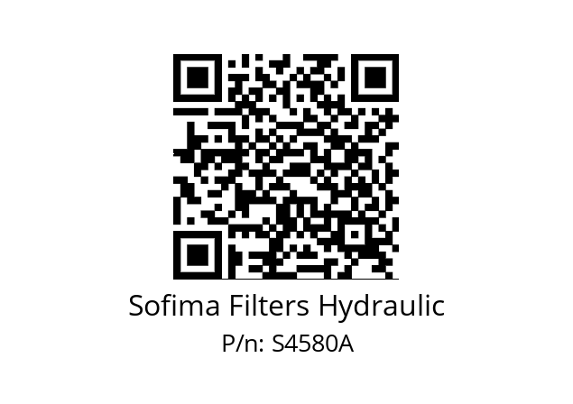   Sofima Filters Hydraulic S4580A