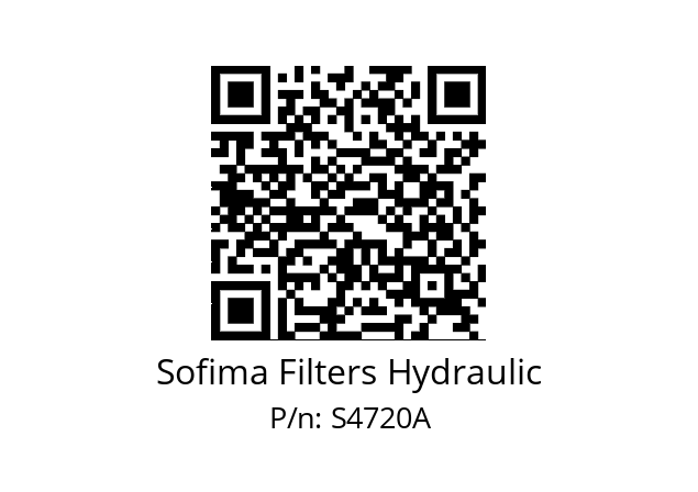   Sofima Filters Hydraulic S4720A