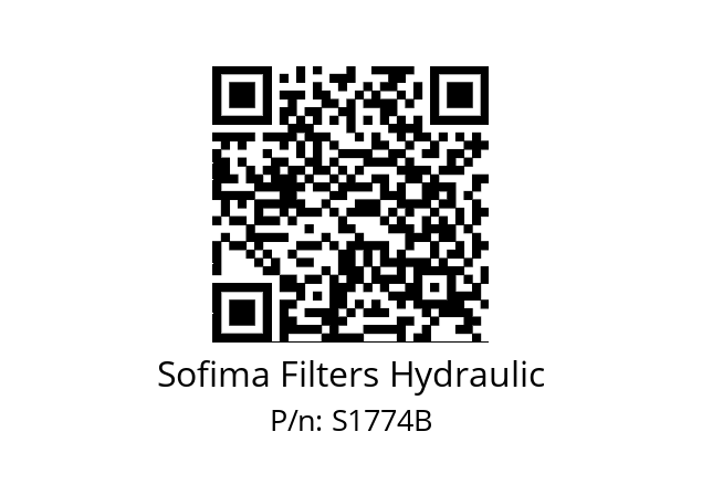   Sofima Filters Hydraulic S1774B