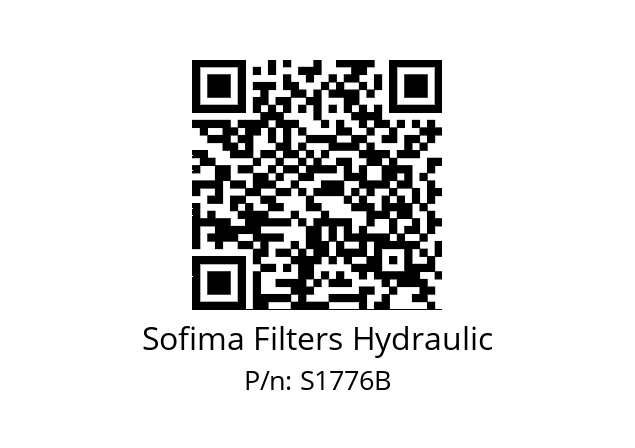   Sofima Filters Hydraulic S1776B