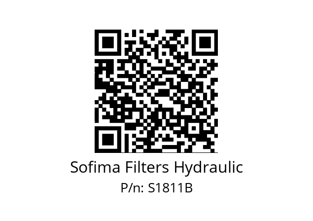   Sofima Filters Hydraulic S1811B