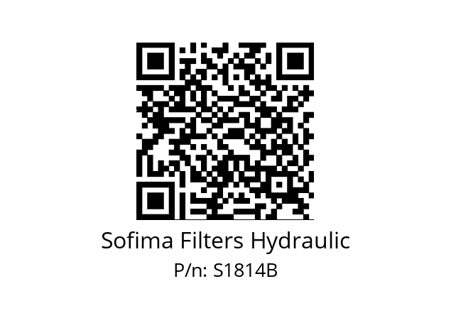   Sofima Filters Hydraulic S1814B