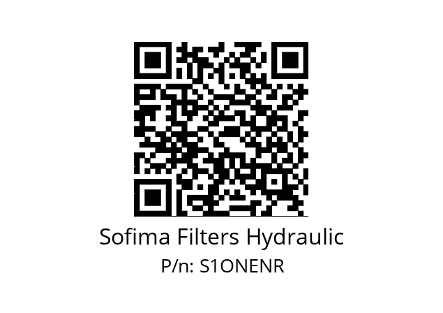   Sofima Filters Hydraulic S1ONENR