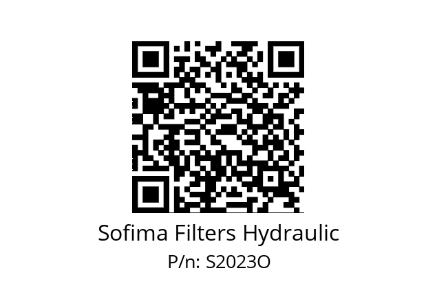   Sofima Filters Hydraulic S2023O