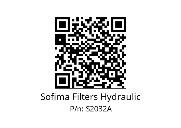   Sofima Filters Hydraulic S2032A