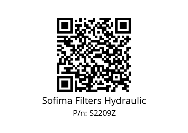   Sofima Filters Hydraulic S2209Z