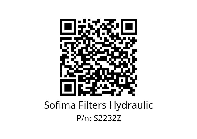   Sofima Filters Hydraulic S2232Z