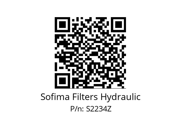   Sofima Filters Hydraulic S2234Z