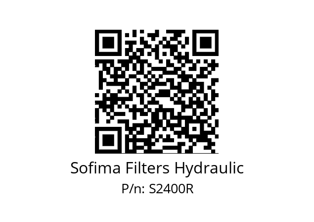   Sofima Filters Hydraulic S2400R