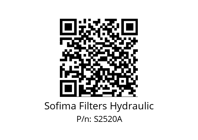   Sofima Filters Hydraulic S2520A