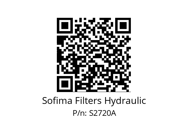   Sofima Filters Hydraulic S2720A