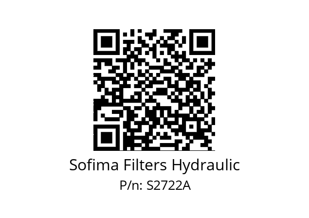   Sofima Filters Hydraulic S2722A