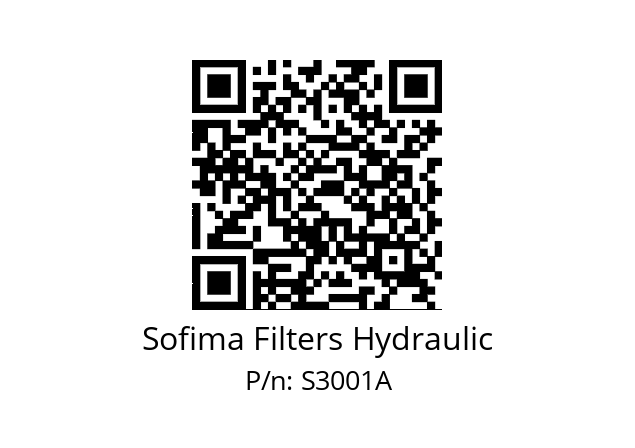   Sofima Filters Hydraulic S3001A