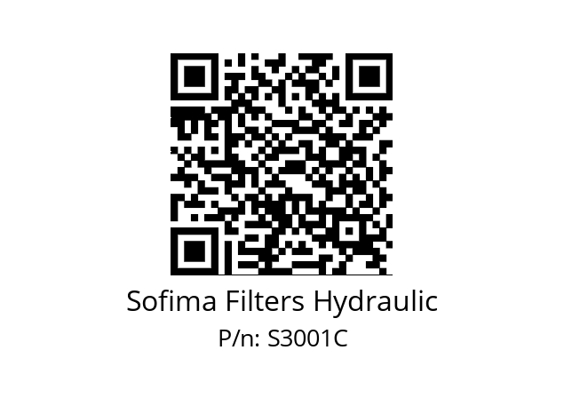   Sofima Filters Hydraulic S3001C