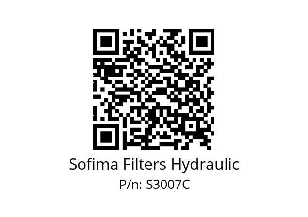   Sofima Filters Hydraulic S3007C