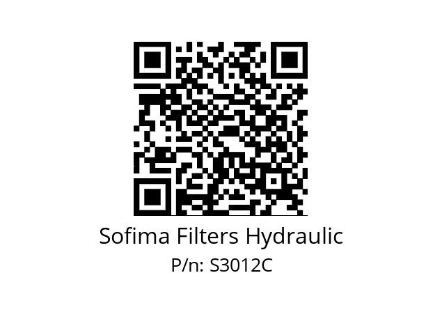   Sofima Filters Hydraulic S3012C