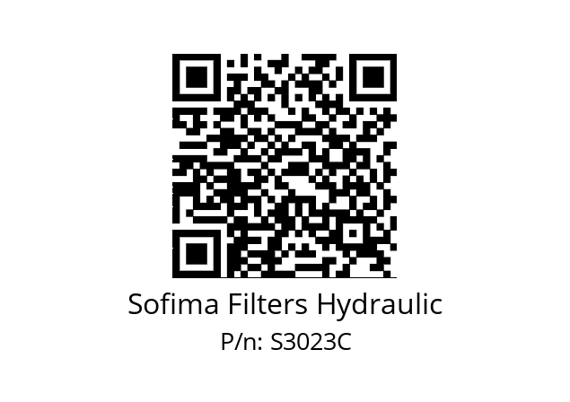   Sofima Filters Hydraulic S3023C