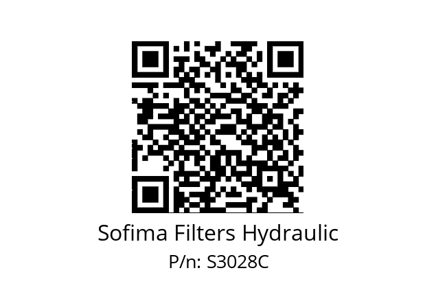   Sofima Filters Hydraulic S3028C