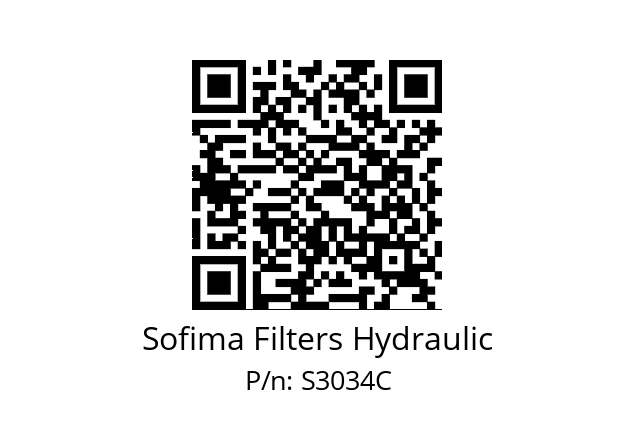   Sofima Filters Hydraulic S3034C